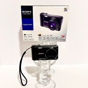 SONY Cyber-shot Digital Still Camera, Black, DSC-HX5V